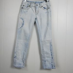 Miss Me Irene bleachwash capri jeans size 27
